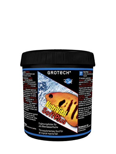 Grotech NutriVital Soft Plus 0,6-0,9mm 175g - Ergänzungsfutter für alle Seewasserfische Grotech NutriVital Soft Plus 0,6-0,9mm 175g - Ergänzungsfutter für alle Seewasserfische von Grotech