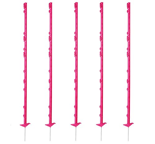 Growi Weidezaunpfahl Kunststoff 156 cm pink 20 Stück von Growi
