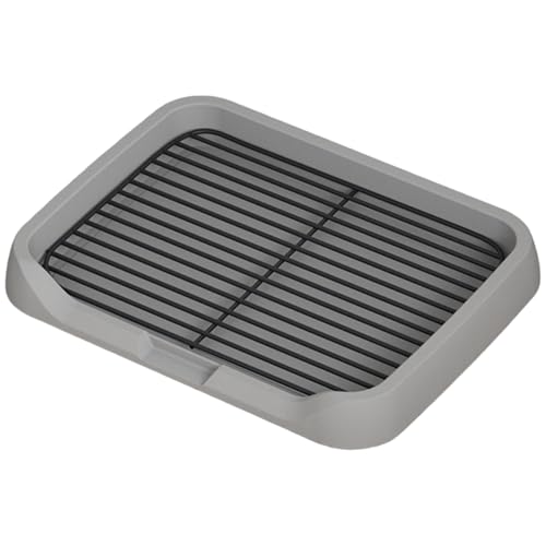 Hundedrüsenschachtel, Hundetopfschale, 18x14x2 Zoll spritzsicherer Toilette mit Wand, abnehmbar für Zuhause, Tiergeschäft Hundedrüsenschachtel, Hundetopfschale, 18x14x2 Zoll spritzsicherer Toilette mit Wand, abnehmbar für Zuhause, Tiergeschäft von Grtheenumb