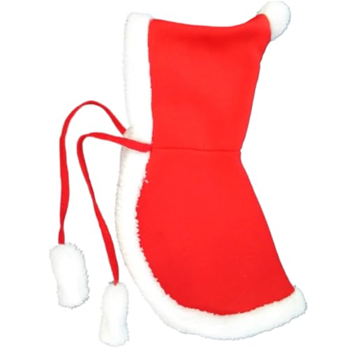 Katze Weihnachts -Outfit, rote Kapuze -Umhang Hunde Weihnachts -Outfit, weiches dickes Katze -Umhang mit Schnappschüssen und Riemen, Winterhundkostüm für Katzen, Hunde, Pinguin, L -Hundekleidung Katze Weihnachts -Outfit, rote Kapuze -Umhang Hunde Weihnachts -Outfit, weiches dickes Katze -Umhang mit Schnappschüssen und Riemen, Winterhundkostüm für Katzen, Hunde, Pinguin, L -Hundekleidung von Grtheenumb