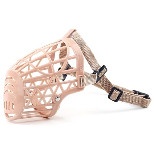 Muzzle for Small Dog, Breathable Adjustable Dog Basket Muzzle Prevents Biting Barking and ChewingMuzzle for Small von Grtheenumb