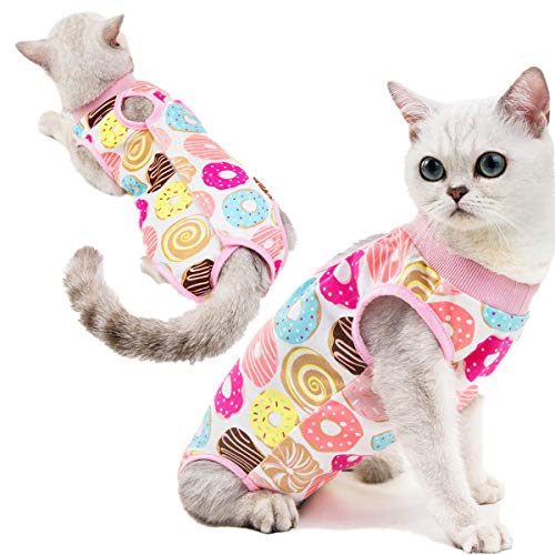 Katze Anti-Lecken Kleidung Chirurgie Erholung Anzug, Katze abdominale Wunde Hautkrankheit Spay Erholung Anzug von GsLxx