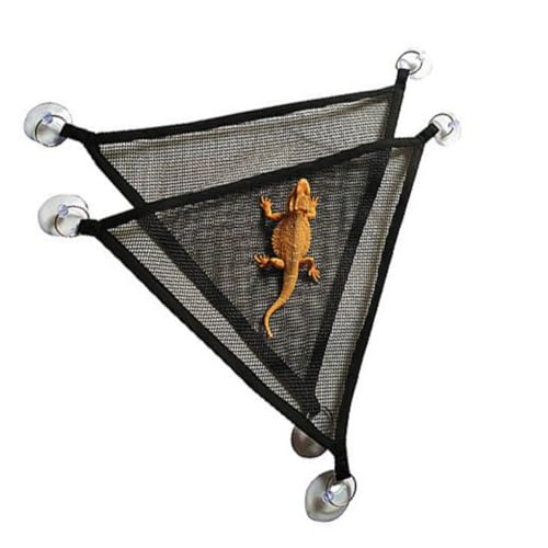 2 Stück Reptilien-Hängematte, atmungsaktives Netz, Bartagamen-Eidechsen-Hängematte, Reptilien-Hängebett-Tank-Zubehör für Leguane, Anolis, Geckos, Schlangen, Chamäleon, 30 x 30 x 2 Stück Reptilien-Hängematte, atmungsaktives Netz, Bartagamen-Eidechsen-Hängematte, Reptilien-Hängebett-Tank-Zubehör für Leguane, Anolis, Geckos, Schlangen, Chamäleon, 30 x 30 x von Gsycle