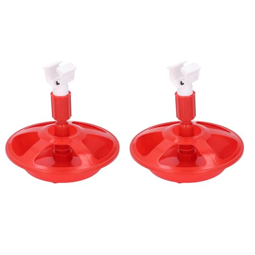 2pcs Automatische Wachtelfütterung, PP G3/4 Chick Waterer Geflügelfutterautomatisch Hühnerwasserspender für Küken Enten Gänse Gänse von Gsycle