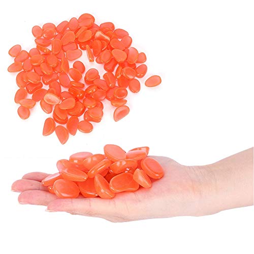 Gsycle 100 Stück Aquarium-Leuchtsteine, im Dunkeln leuchtende Steine, Aquarium-Felsen, Aquarium-Dekorationen, Aquarium-Dekoration, Outdoor-Felsen für Aquarien, Aquarien, Rasen, Terrasse, (Peach Pink) Gsycle 100 Stück Aquarium-Leuchtsteine, im Dunkeln leuchtende Steine, Aquarium-Felsen, Aquarium-Dekorationen, Aquarium-Dekoration, Outdoor-Felsen für Aquarien, Aquarien, Rasen, Terrasse, (Peach Pink) von Gsycle