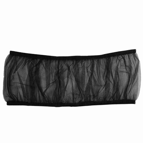 Nylon Vogelkäfigabdeckung, großer Vogelkäfignetze belüftete Muschelsamenfänger Haustierkäfigabdeckung Haustierprodukte (Schwarz) von Gsycle