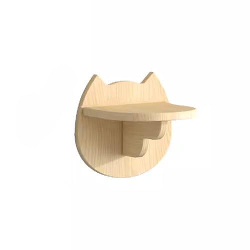 Gtzly Katzen Kletterwand, KatzenwandmöBel, Katzenkletter-Katzenhaus, Leiter, Stufen und Raumkapsel, DIY KatzenwäNde, Spielplatz, Katzenregale for InnenwandmöBel (Color : Cat Head Pedal) von Gtzly