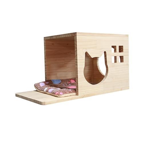 Gtzly Katzen Kletterwand, Massivholz-Katzenregale und Sitzstangen for die Wand, KatzenhäNgematte, Katzensitzstangen, Katzenkletterwandstufen, Katzenleiter for KäTzchen und KäTzchen (Color : Terrace c Gtzly Katzen Kletterwand, Massivholz-Katzenregale und Sitzstangen for die Wand, KatzenhäNgematte, Katzensitzstangen, Katzenkletterwandstufen, Katzenleiter for KäTzchen und KäTzchen (Color : Terrace c von Gtzly