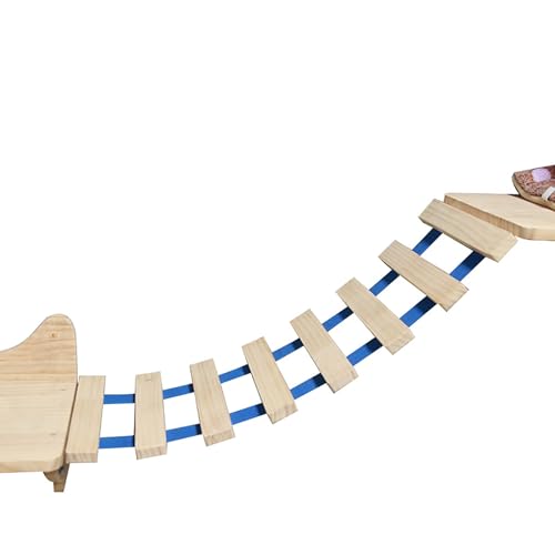 Gtzly Katzen Kletterwand, Massivholz-Katzenregale und Sitzstangen for die Wand, KatzenhäNgematte, Katzensitzstangen, Katzenkletterwandstufen, Katzenleiter for KäTzchen und KäTzchen (Color : Suspensio Gtzly Katzen Kletterwand, Massivholz-Katzenregale und Sitzstangen for die Wand, KatzenhäNgematte, Katzensitzstangen, Katzenkletterwandstufen, Katzenleiter for KäTzchen und KäTzchen (Color : Suspensio von Gtzly