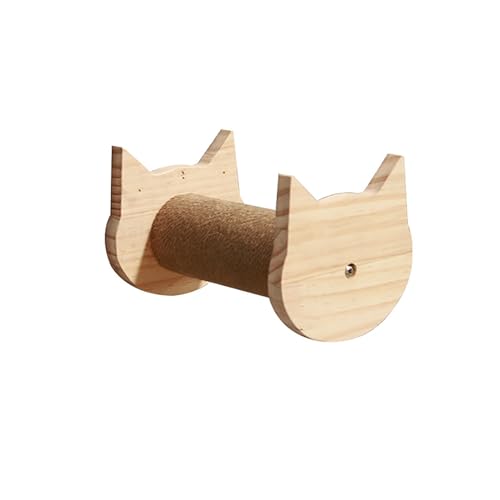 Gtzly Katzen Kletterwand, Massivholz-Katzenregale und Sitzstangen for die Wand, KatzenhäNgematte, Katzensitzstangen, Katzenkletterwandstufen, Katzenleiter for KäTzchen und KäTzchen (Color : Cat Climb von Gtzly