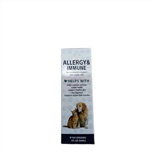 Allergy Relief Drops for Dogs, Supports Immune System, Safe & Effective, 65ml Allergy Relief Drops for Dogs, Supports Immune System, Safe & Effective, 65ml von Guaalsiwsa