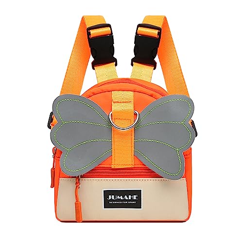 Guaber Haustier Rucksackgurt Mit Leine Und Niedliches Flügeldekor Für Kleine Mittelgroße Hunde Perfekt Zum Wanderwanderungen Und Camping Tierschulter von Guaber