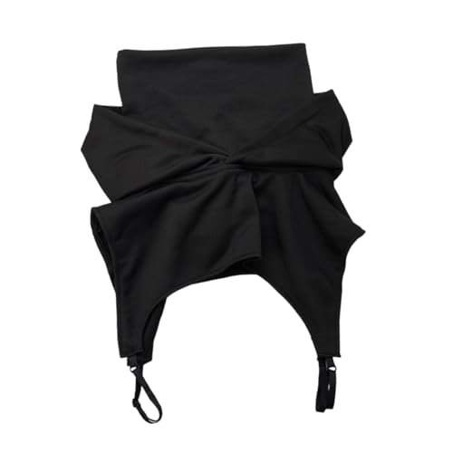 Hoods Rollkragen, mittelalterlicher Kragen, schwarz, breiter Revers, schlichter Kragen, süßer Schal, mittelalterlicher dekorativer Schal, dekorative Halsbänder für Katzen von Guaber