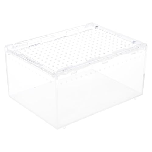 Guaber Reptilien Habitat Terrarium Zuchtbox Acrylreptilien Füttern Arborealgehäuse Bärted Zucht von Guaber