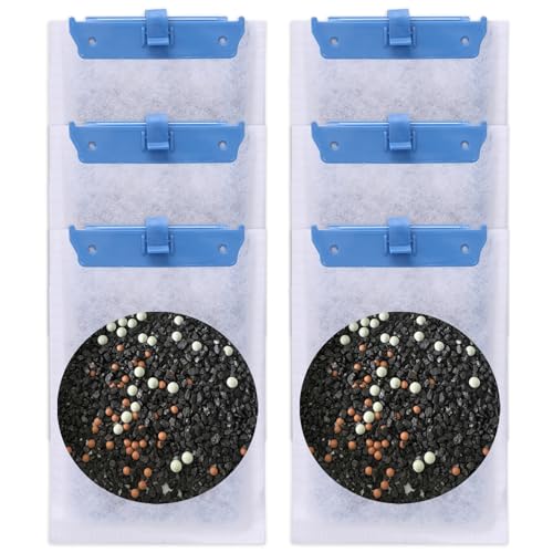 Große Aquarium-Filterkartuschen (6er-Pack) für Tetra Whisper Bio-Bag Power Filter & Tetra von Guarm
