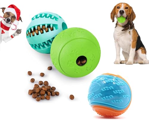 3 Stück Futterball für Hunde | Hundespielzeug Intelligenz Ball | Hundeball für Kleine Mittelgroße Große | Welpenspielzeug | Zahnpflege Hunde Spielsachen (ø 6 cm,Ø 6.5cm, Ø 7cm) 3 Stück Futterball für Hunde | Hundespielzeug Intelligenz Ball | Hundeball für Kleine Mittelgroße Große | Welpenspielzeug | Zahnpflege Hunde Spielsachen (ø 6 cm,Ø 6.5cm, Ø 7cm) von Guidre
