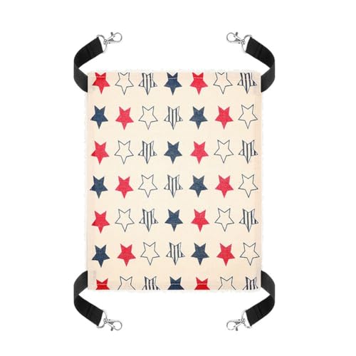 Guihydur Reversiblees Haustier-Hängebett Weiches Atmungsaktives Haustier-Käfig-Hängebett mit Metallhaken Doppelseitig für Kleine Hunde und Kaninchen, Langlebig Guihydur Reversiblees Haustier-Hängebett Weiches Atmungsaktives Haustier-Käfig-Hängebett mit Metallhaken Doppelseitig für Kleine Hunde und Kaninchen, Langlebig von Guihydur