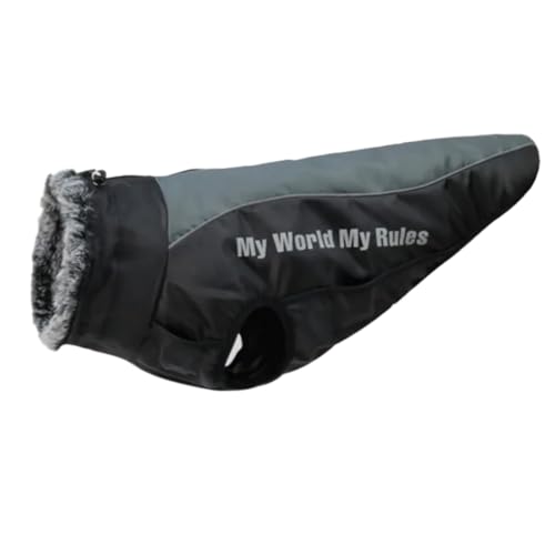 Guihydur XL, wasserdichte, Warme Winterjacke mit Pelzkragen für Große Rassen, Passend für Labrador und Husky Guihydur XL, wasserdichte, Warme Winterjacke mit Pelzkragen für Große Rassen, Passend für Labrador und Husky von Guihydur