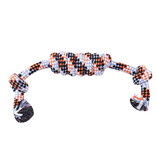 Guindxan Tough Strong Dog Haustier-Schlepper-Baumwollseil-Kauspielzeug-Haustier-Versorgungsmaterialien, gelegentliche Farbe Guindxan Tough Strong Dog Haustier-Schlepper-Baumwollseil-Kauspielzeug-Haustier-Versorgungsmaterialien, gelegentliche Farbe von Guindxan