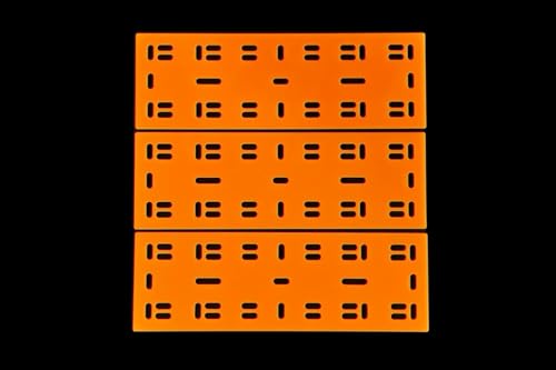 GuineaLoft™ TM3 DIY Paneele (Gelb 3er-Pack) - Enthält 3 TM3 gelbe Paneele, für DIY Gebäude Spielstrukturen - Besuchen Sie den GuineaLoft Store, um mehr von GuineaLoft