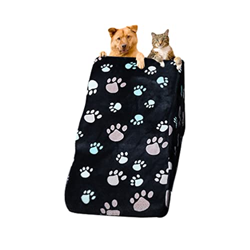 Guiran Haustiertreppe Hundeleiter für Bett Sofa 3 Stufen Hundetreppe mit abnehmbarem waschbarem Bezug rutschfest Hunderampe Hundeklettern Leiter Steigung Schwamm Stufen Katze Haustier Treppe Wellen Guiran Haustiertreppe Hundeleiter für Bett Sofa 3 Stufen Hundetreppe mit abnehmbarem waschbarem Bezug rutschfest Hunderampe Hundeklettern Leiter Steigung Schwamm Stufen Katze Haustier Treppe Wellen von Guiran