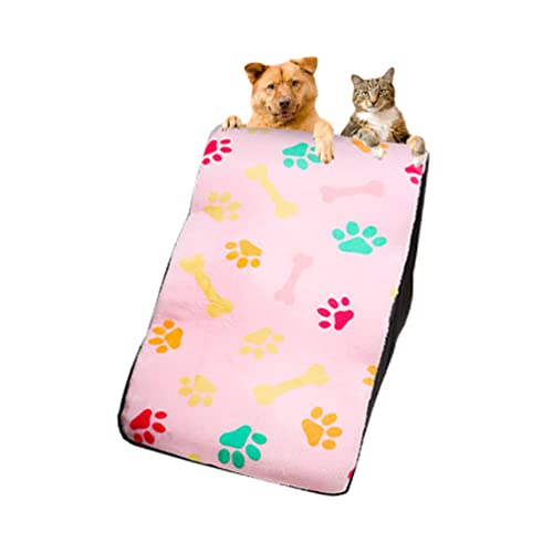 Guiran Haustiertreppe Hundeleiter für Bett Sofa 3 Stufen Hundetreppe mit abnehmbarem waschbarem Bezug rutschfest Hunderampe Hundeklettern Leiter Steigung Schwamm Stufen Katze Haustier Treppe Wellen Guiran Haustiertreppe Hundeleiter für Bett Sofa 3 Stufen Hundetreppe mit abnehmbarem waschbarem Bezug rutschfest Hunderampe Hundeklettern Leiter Steigung Schwamm Stufen Katze Haustier Treppe Wellen von Guiran