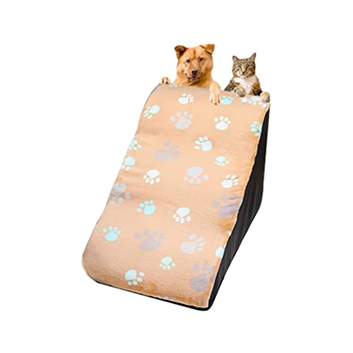 Guiran Haustiertreppe Hundeleiter für Bett Sofa 3 Stufen Hundetreppe mit abnehmbarem waschbarem Bezug rutschfest Hunderampe Hundeklettern Leiter Steigung Schwamm Stufen Katze Haustier Treppe Wellen Guiran Haustiertreppe Hundeleiter für Bett Sofa 3 Stufen Hundetreppe mit abnehmbarem waschbarem Bezug rutschfest Hunderampe Hundeklettern Leiter Steigung Schwamm Stufen Katze Haustier Treppe Wellen von Guiran