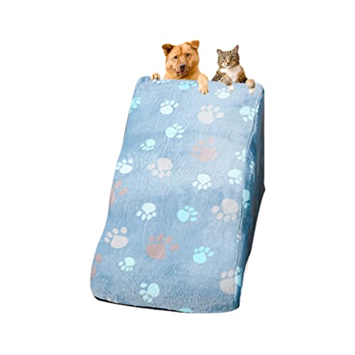 Guiran Haustiertreppe Hundeleiter für Bett Sofa 3 Stufen Hundetreppe mit abnehmbarem waschbarem Bezug rutschfest Hunderampe Hundeklettern Leiter Steigung Schwamm Stufen Katze Haustier Treppe Wellen Guiran Haustiertreppe Hundeleiter für Bett Sofa 3 Stufen Hundetreppe mit abnehmbarem waschbarem Bezug rutschfest Hunderampe Hundeklettern Leiter Steigung Schwamm Stufen Katze Haustier Treppe Wellen von Guiran