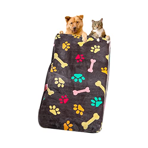 Guiran Haustiertreppe Hundeleiter für Bett Sofa 3 Stufen Hundetreppe mit abnehmbarem waschbarem Bezug rutschfest Hunderampe Hundeklettern Leiter Steigung Schwamm Stufen Katze Haustier Treppe Wellen Guiran Haustiertreppe Hundeleiter für Bett Sofa 3 Stufen Hundetreppe mit abnehmbarem waschbarem Bezug rutschfest Hunderampe Hundeklettern Leiter Steigung Schwamm Stufen Katze Haustier Treppe Wellen von Guiran