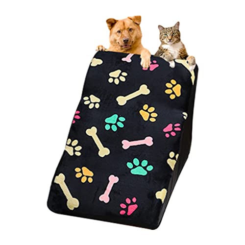 Guiran Haustiertreppe Hundeleiter für Bett Sofa 3 Stufen Hundetreppe mit abnehmbarem waschbarem Bezug rutschfest Hunderampe Hundeklettern Leiter Steigung Schwamm Stufen Katze Haustier Treppe Wellen Guiran Haustiertreppe Hundeleiter für Bett Sofa 3 Stufen Hundetreppe mit abnehmbarem waschbarem Bezug rutschfest Hunderampe Hundeklettern Leiter Steigung Schwamm Stufen Katze Haustier Treppe Wellen von Guiran