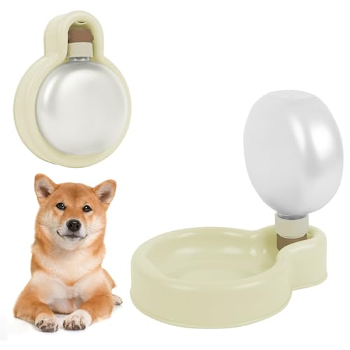 Guittly Hunde Trinkflasche für Unterwegs, 350ml Hunde Wasserflasche mit Wasser Rücklaufventil, Trinknapf Antibakterielle Tragbare Reise, Wassernapf für Hund und Katze I Auslaufsicher (Weiß, 500ML) Guittly Hunde Trinkflasche für Unterwegs, 350ml Hunde Wasserflasche mit Wasser Rücklaufventil, Trinknapf Antibakterielle Tragbare Reise, Wassernapf für Hund und Katze I Auslaufsicher (Weiß, 500ML) von Guittly