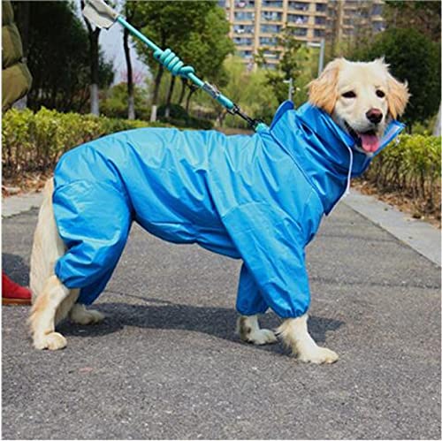 Gulunmun Haustier Hund Regenmantel Outdoor wasserdichte Kleidung Mit Kapuze Overall Overalls Für Kleine Große Hunde Regen Mantel Bulldogge Labrador,Blau,30 Gulunmun Haustier Hund Regenmantel Outdoor wasserdichte Kleidung Mit Kapuze Overall Overalls Für Kleine Große Hunde Regen Mantel Bulldogge Labrador,Blau,30 von Gulunmun