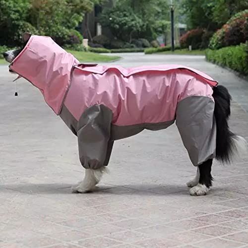 Gulunmun Haustier Hund Regenmantel Outdoor wasserdichte Kleidung Mit Kapuze Overall Overalls Für Kleine Große Hunde Regen Mantel Bulldogge Labrador,Rosa,30 Gulunmun Haustier Hund Regenmantel Outdoor wasserdichte Kleidung Mit Kapuze Overall Overalls Für Kleine Große Hunde Regen Mantel Bulldogge Labrador,Rosa,30 von Gulunmun