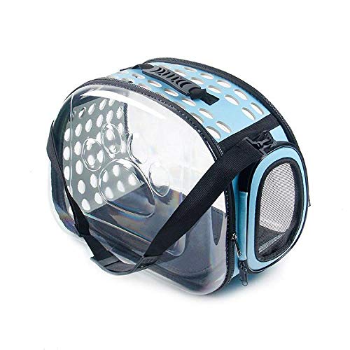 Gulunmun Haustier Rucksack Outbound Tragetasche Waren Für Katzen Atmungs Sac Chat Tragbare Pet Transport-Blau, S, 36x20x22 cm, von Gulunmun