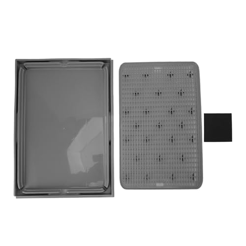 Cat Litter Mat, Outdoor Litter Pad, Waterproof Urine Proof Trapping Pads, Non Slip Pet Accessories, Easy to Clean, for Floors, Corners, and Entryways, 16.54x11.22x0.79 Inches Cat Litter Mat, Outdoor Litter Pad, Waterproof Urine Proof Trapping Pads, Non Slip Pet Accessories, Easy to Clean, for Floors, Corners, and Entryways, 16.54x11.22x0.79 Inches von Gungtj