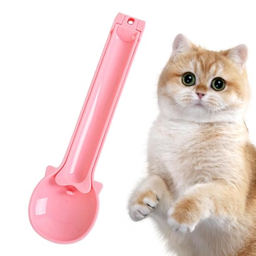 Cat Strip Feeder, Feeding Spoon, Wet Treat Dispenser, Tail Hole, Multi-Functional Design, 21.2 * 5.7cm, Perfect for Feline Snacks Mealtime Convenience Necesssities von Gungtj