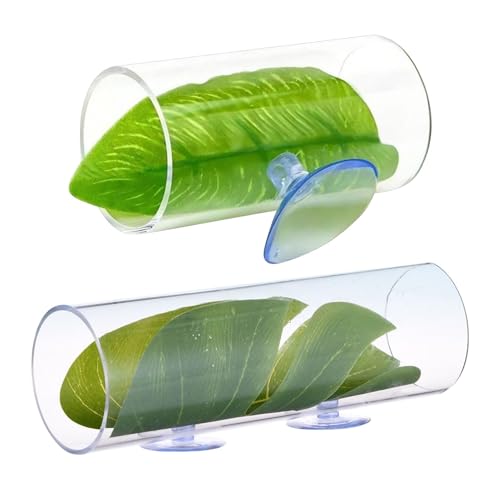 Fischtunnelhöhle, Aquarium- -Tunnel, Schwimmrohr, Acryl-Unterschlupf, Betta-Fischzubehör, Blatt-Pad zum Laichen, Zucht, Ruhen, 7,6 x 4,9 cm, Tank Fischtunnelhöhle, Aquarium- -Tunnel, Schwimmrohr, Acryl-Unterschlupf, Betta-Fischzubehör, Blatt-Pad zum Laichen, Zucht, Ruhen, 7,6 x 4,9 cm, Tank von Gungtj