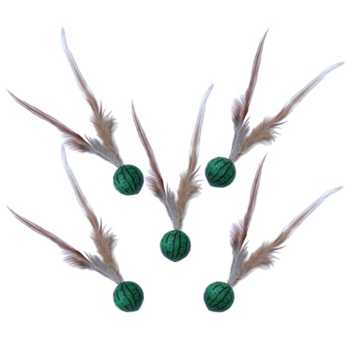 Gungtj Bouncy Ball Cat Toy, Interactive Play Balls, 5 Pieces Set for Indoor Cats, Soft Lightweight Fun Balls, 4.13x0.98 Inches, Ideal for Pet Entertainment Indoor Exercise Playtime Gungtj Bouncy Ball Cat Toy, Interactive Play Balls, 5 Pieces Set for Indoor Cats, Soft Lightweight Fun Balls, 4.13x0.98 Inches, Ideal for Pet Entertainment Indoor Exercise Playtime von Gungtj