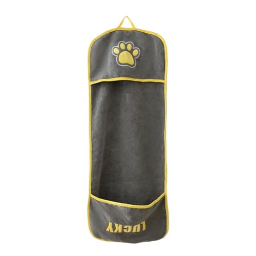 Gungtj Handtücher für Hunde, ultra-saugfähiges Handtuch mit Eingriffstaschen für Haustiere – Zubehör für Reinigung, Massage, Pflege, Baden, Dusche, Badezimmer, tägliche Pflege, Hygiene, Haustier von Gungtj