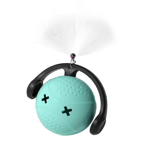 Gungtj Interactive Dog Ball for Medium Dogs | Automatic Shape Moving Puppy Ball with Headphone | Bouncing Rotating Ball with Water-Resistant Design and Lights | Engaging Pet Toy for Active Play Gungtj Interactive Dog Ball for Medium Dogs | Automatic Shape Moving Puppy Ball with Headphone | Bouncing Rotating Ball with Water-Resistant Design and Lights | Engaging Pet Toy for Active Play von Gungtj