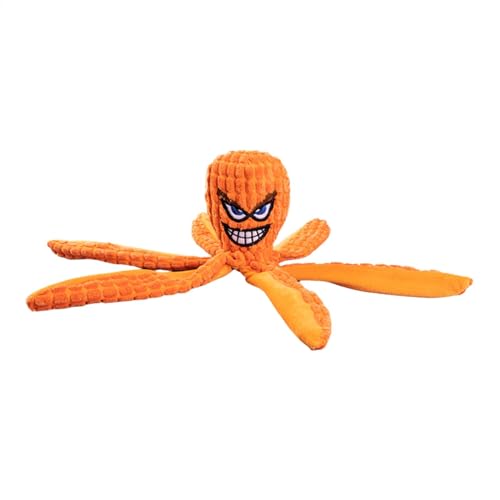 Gungtj Octopus Hundespielzeug, quietschendes Plüsch-Design, Zerrzubehör, bissfestes Material, ansprechendes Spielzeug, geeignet für kleine, mittelgroße und große Rassen, interaktiv Gungtj Octopus Hundespielzeug, quietschendes Plüsch-Design, Zerrzubehör, bissfestes Material, ansprechendes Spielzeug, geeignet für kleine, mittelgroße und große Rassen, interaktiv von Gungtj