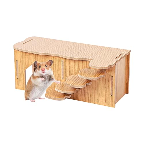 Gungtj Syrisches Hamsterhaus, Hamsterspielzeug aus , Hamsterversteck Eckhaus, Zwerghamsterversteck, Hamsterhaus aus , Naturholz Hamsterspielzeug Geeignet für Hamster Gungtj Syrisches Hamsterhaus, Hamsterspielzeug aus , Hamsterversteck Eckhaus, Zwerghamsterversteck, Hamsterhaus aus , Naturholz Hamsterspielzeug Geeignet für Hamster von Gungtj
