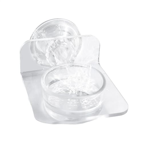Magnetic Reptile Feeding Ledge, Geckos Suction Cup Food Tray, Easy Installation Reptile Feeding Station for Lizards, Chameleons and Tree Frogs,3.39x2.6x1.18 inches Magnetic Reptile Feeding Ledge, Geckos Suction Cup Food Tray, Easy Installation Reptile Feeding Station for Lizards, Chameleons and Tree Frogs,3.39x2.6x1.18 inches von Gungtj
