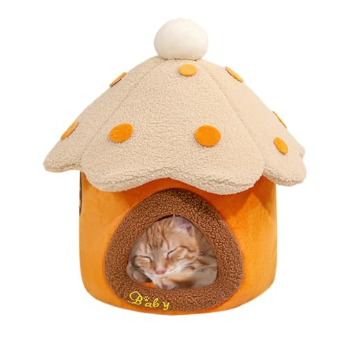 Mushroom Cat Bed, Warm Cat Nest, Cozy Pet Bed, Cat Sleeping Bed, Puppy House Bed, Cat Bed Cave, Removable Cushion Cat Bed, Comfy Pet Bed for Cats, Washable Pet Bed, Pet Bed for Cats Mushroom Cat Bed, Warm Cat Nest, Cozy Pet Bed, Cat Sleeping Bed, Puppy House Bed, Cat Bed Cave, Removable Cushion Cat Bed, Comfy Pet Bed for Cats, Washable Pet Bed, Pet Bed for Cats von Gungtj