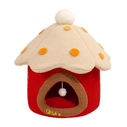 Mushroom Cat Bed, Warm Cat Nest, Cozy Pet Bed, Cat Sleeping Bed, Puppy House Bed, Cat Bed Cave, Removable Cushion Cat Bed, Comfy Pet Bed for Cats, Washable Pet Bed, Pet Bed for Cats Mushroom Cat Bed, Warm Cat Nest, Cozy Pet Bed, Cat Sleeping Bed, Puppy House Bed, Cat Bed Cave, Removable Cushion Cat Bed, Comfy Pet Bed for Cats, Washable Pet Bed, Pet Bed for Cats von Gungtj