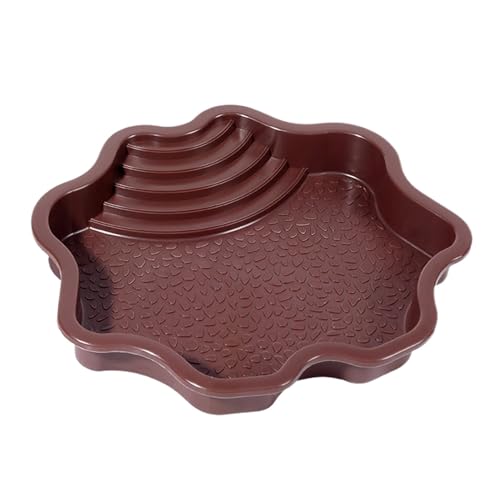 Reptile Bathing Pool, Tortoise Bathtub, Feeding Dish Aquarium Ornament, Tortoise Bath, Easy Access Ramp, Spacious Design, 11.42x10.63x1.77 Inches, Perfect for Gecko Snake Reptile Bathing Pool, Tortoise Bathtub, Feeding Dish Aquarium Ornament, Tortoise Bath, Easy Access Ramp, Spacious Design, 11.42x10.63x1.77 Inches, Perfect for Gecko Snake von Gungtj
