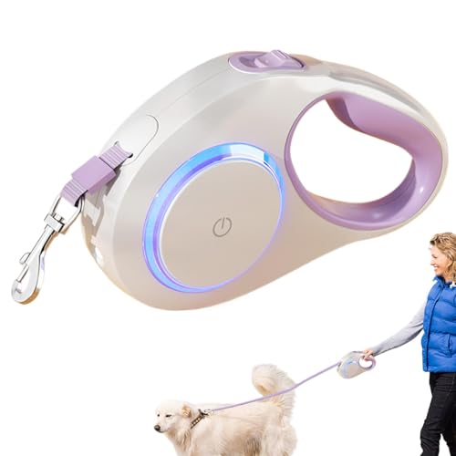 Retractable Dog Leads, LED Dog Leash, Telescopic Dog Rope, Automatic Dog Traction Rope, Non-Slip Dog Handle, Outdoor Dog Leash, Dog Training Leash, Hiking Dog Leash, Camping Dog Lead, LED Light Dog Le Retractable Dog Leads, LED Dog Leash, Telescopic Dog Rope, Automatic Dog Traction Rope, Non-Slip Dog Handle, Outdoor Dog Leash, Dog Training Leash, Hiking Dog Leash, Camping Dog Lead, LED Light Dog Le von Gungtj
