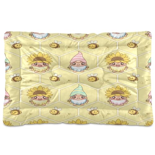 GuoChe Baby-Matratze mit Zwergenmuster, waschbar, weich, rutschfest, für mittelgroße und große Hunde, 91,4 x 61 cm GuoChe Baby-Matratze mit Zwergenmuster, waschbar, weich, rutschfest, für mittelgroße und große Hunde, 91,4 x 61 cm von GuoChe