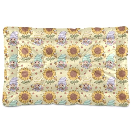 GuoChe Babybett mit Zwergenmuster, waschbar, weich, bequem, rutschfeste Unterseite, für mittelgroße und große Hunde, 91,4 x 61 cm GuoChe Babybett mit Zwergenmuster, waschbar, weich, bequem, rutschfeste Unterseite, für mittelgroße und große Hunde, 91,4 x 61 cm von GuoChe