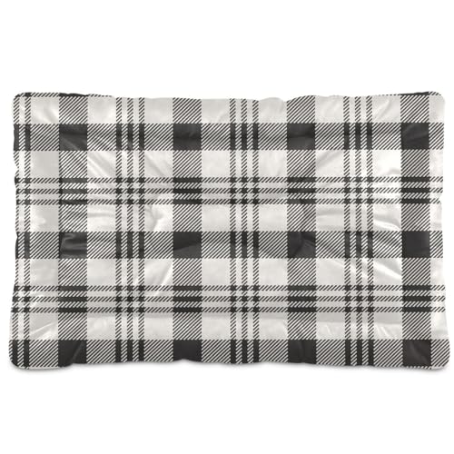 GuoChe Hundebett, kariert, Büffel, kaufest, 45,7 x 61 cm, Welpenbett für große, mittelgroße und kleine Haustiere GuoChe Hundebett, kariert, Büffel, kaufest, 45,7 x 61 cm, Welpenbett für große, mittelgroße und kleine Haustiere von GuoChe